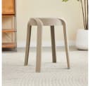 HOME DELUXE Hocker Stapelhocker NIVO (4 St) Esszimmerhocker Fußhocker Rund Bild 1