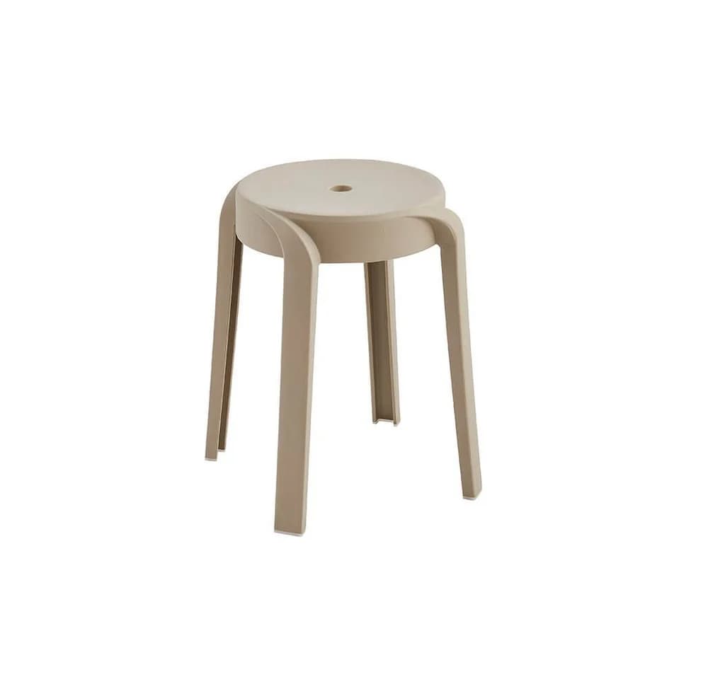 HOME DELUXE Hocker Stapelhocker NIVO (4 St) Esszimmerhocker Fußhocker Rund - Bild 2