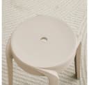 HOME DELUXE Hocker Stapelhocker NIVO (4 St) Esszimmerhocker Fußhocker Rund Bild 4