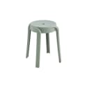 HOME DELUXE Hocker Stapelhocker NIVO 4 St. Esszimmerhocker, Fußhocker, Rund Bild 2