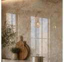 HOME DELUXE Wandpaneel EDA Marmoroptik Weiß Grau Hochglanz Bild 2