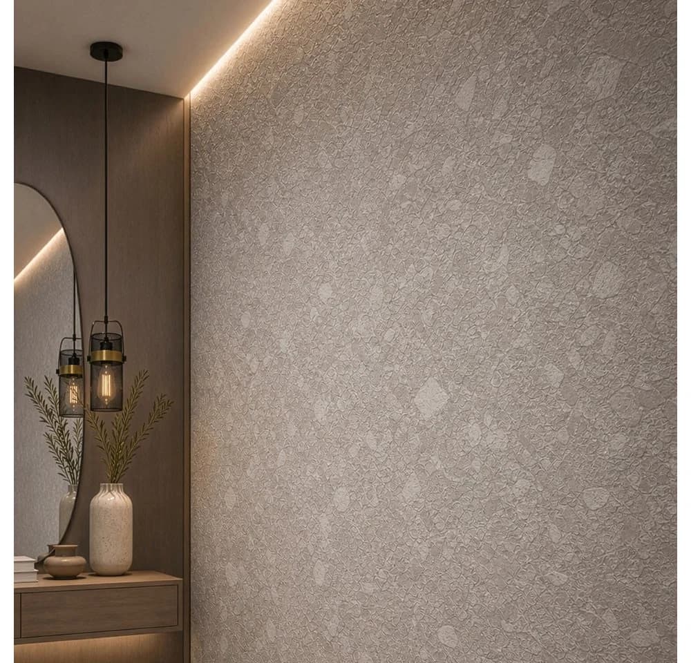 HOME DELUXE Wandpaneel EDA Terrazzo Beige SPC