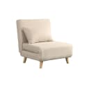 HOME DELUXE Schlafsessel SNOOZE Beige 3-in-1 Design Relaxsessel Bild 2