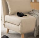HOME DELUXE Schlafsessel SNOOZE Beige 3-in-1 Design Relaxsessel Bild 4