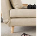 HOME DELUXE Schlafsessel SNOOZE Beige 3-in-1 Design Relaxsessel Bild 5