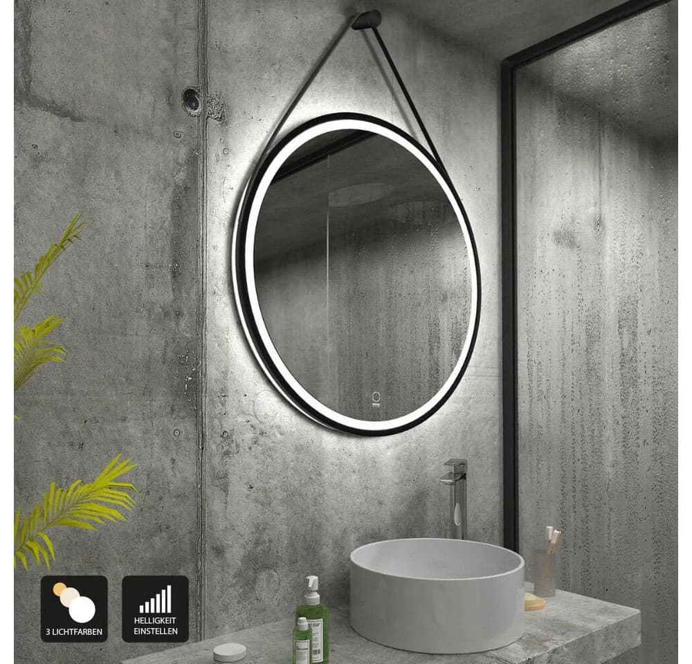 Home Deluxe LED Badspiegel Rund FIANA mit Dimmer - Bild 3