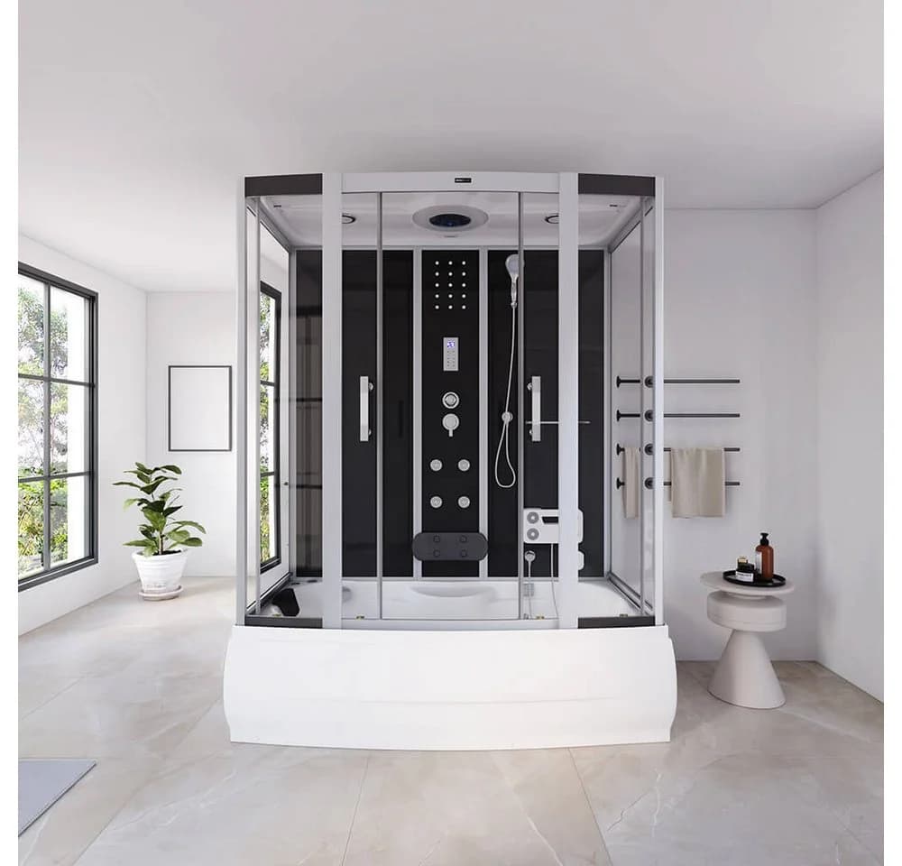 HOME DELUXE Dampfdusche DIAMOND mit Whirlpool und LED-Beleuchtung - Bild 4
