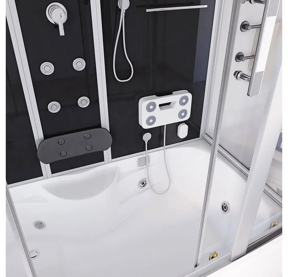 HOME DELUXE Dampfdusche DIAMOND mit Whirlpool und LED-Beleuchtung - Bild 5