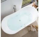 HOME DELUXE Whirlpool-Badewanne OVALO PLUS mit 12 Hydrojets Bild 5