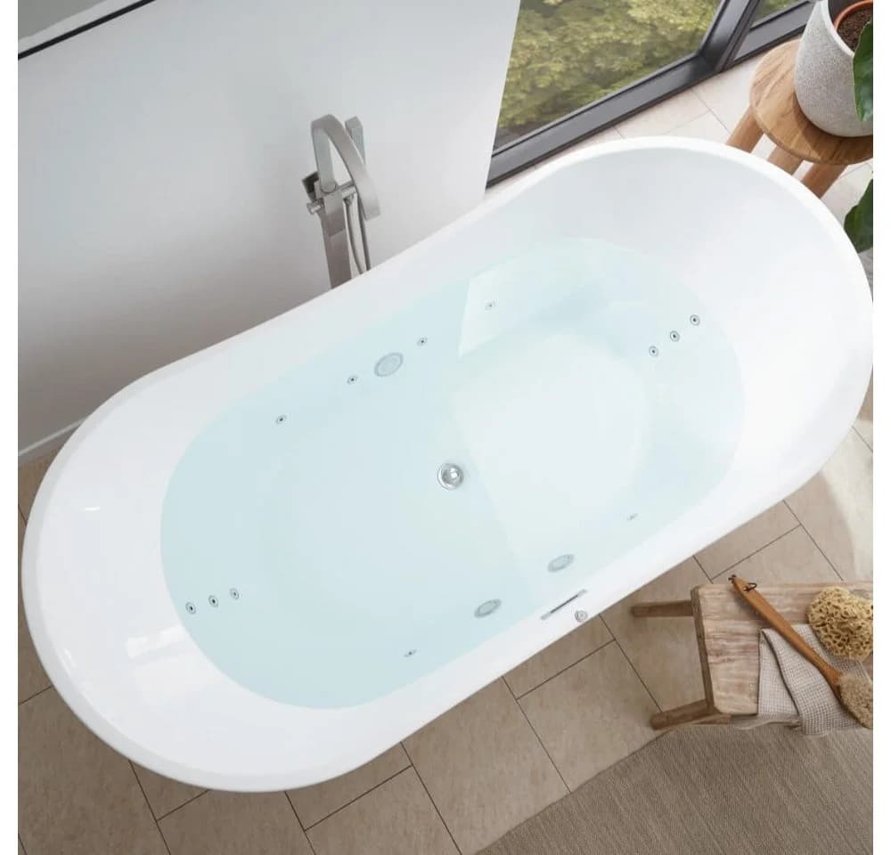 HOME DELUXE Whirlpool-Badewanne OVALO PLUS mit 12 Hydrojets - Bild 5