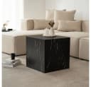 HOME DELUXE Couchtisch SELY Sandstein Marmoroptik MDF Bild 1