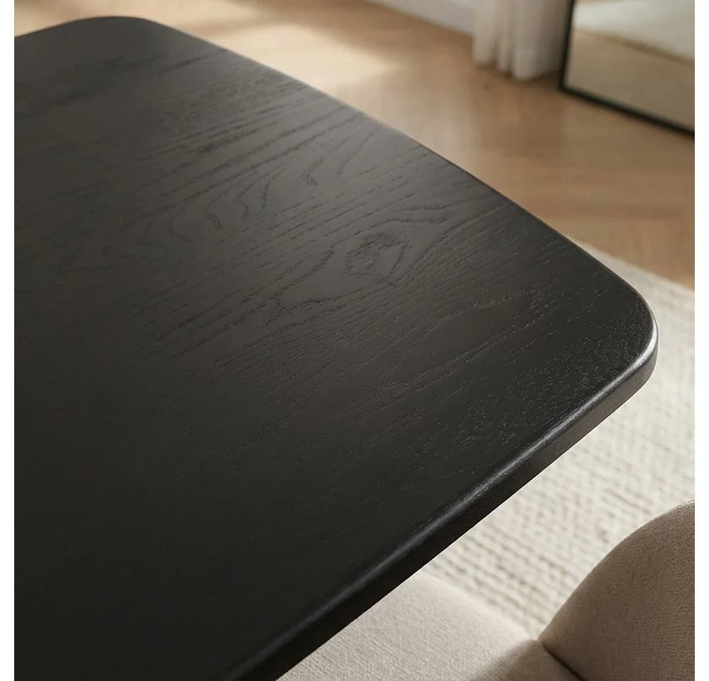 HOME DELUXE Esstisch Eiche geölt RABOS Schwarz - Bild 5