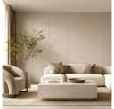 HOME DELUXE Wandpaneel VENOM Leinenbeige PVC Wandverkleidung 4-tlg Bild 1