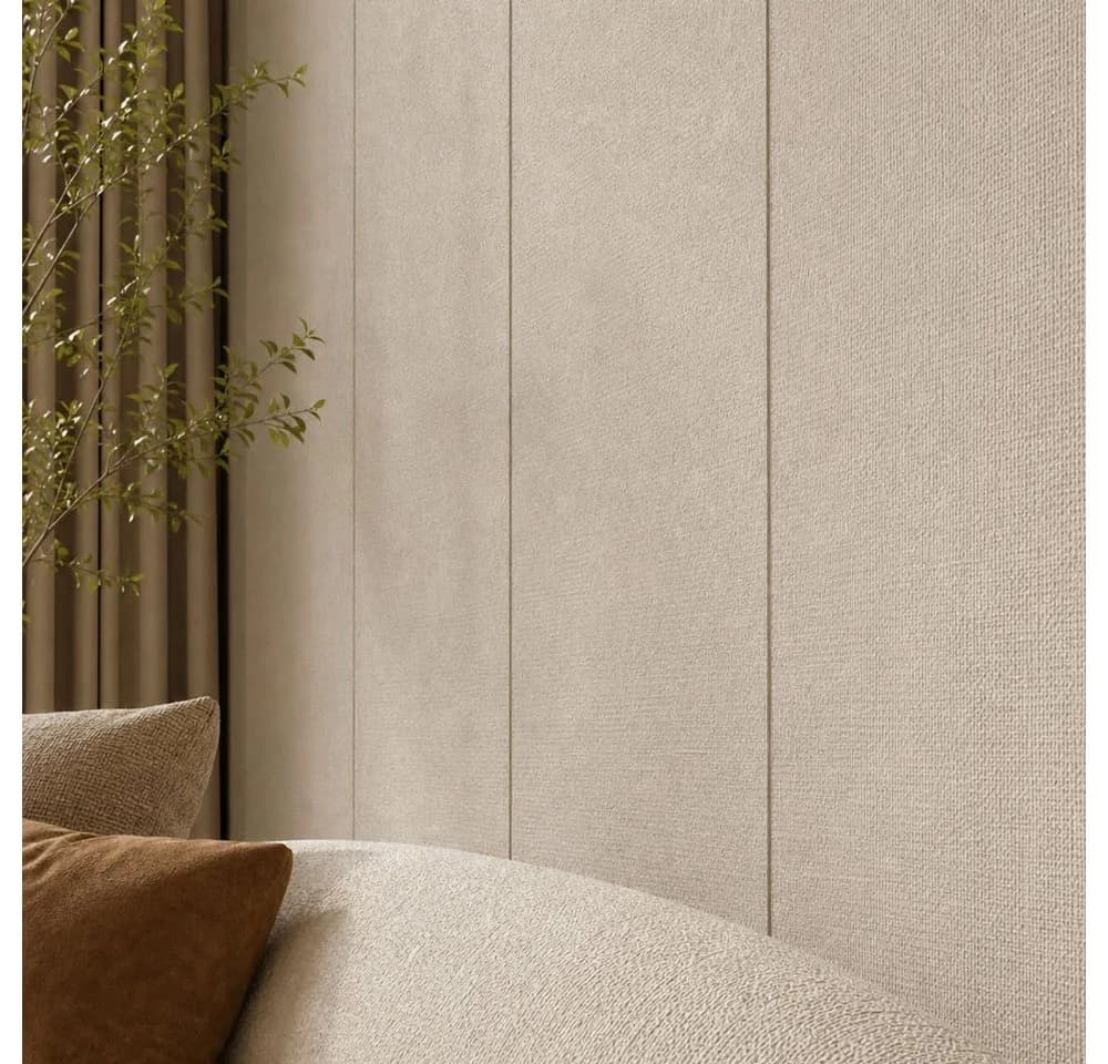 HOME DELUXE Wandpaneel VENOM Leinenbeige PVC Wandverkleidung 4-tlg - Bild 2