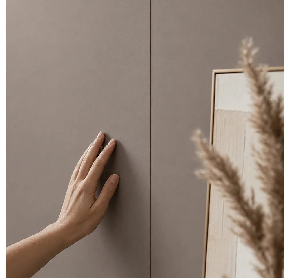 HOME DELUXE Wandpaneel VENOM Taupe Softtouch Matt 4-teilig - Bild 2