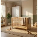 HOME DELUXE Kinderbett COCO Natur höhenverstellbar mitwachsend Bild 2