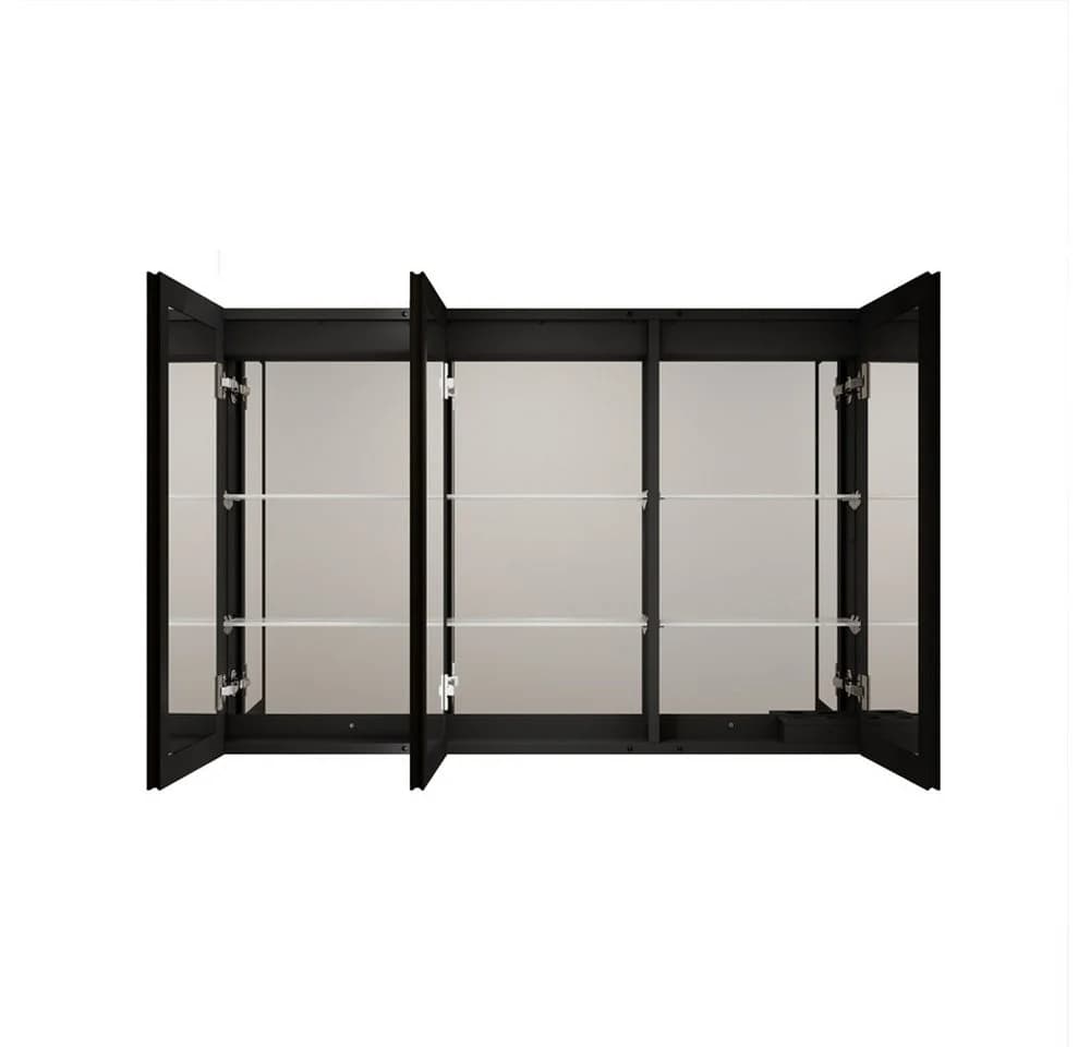 HOME DELUXE LED-Spiegelschrank EVE Schwarz Anti-Beschlag-System - Bild 4