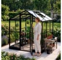 HOME DELUXE Gewächshaus ALBORA Schwarz Polycarbonat Bild 3