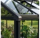 HOME DELUXE Gewächshaus ALBORA Schwarz Polycarbonat Bild 5