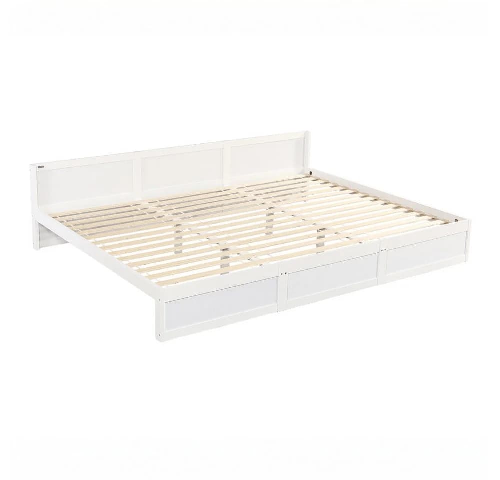 Home Deluxe Familienbett 270x200 cm mit Matratze Kiefernholz