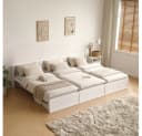 Home Deluxe Familienbett 270x200 cm mit Matratze Kiefernholz Bild 2