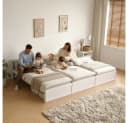 Home Deluxe Familienbett 270x200 cm mit Matratze Kiefernholz Bild 3