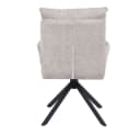 HOME DELUXE Esszimmerstuhl ALUNA mit Armlehne 6er Set Grün 360° Drehfunktion Bild 3
