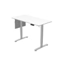 HOME DELUXE ELMO Höhenverstellbarer Schreibtisch Weiß Bild 2