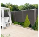 HOME DELUXE WPC Sichtschutzzaun CALLADO Anthrazit Bild 2