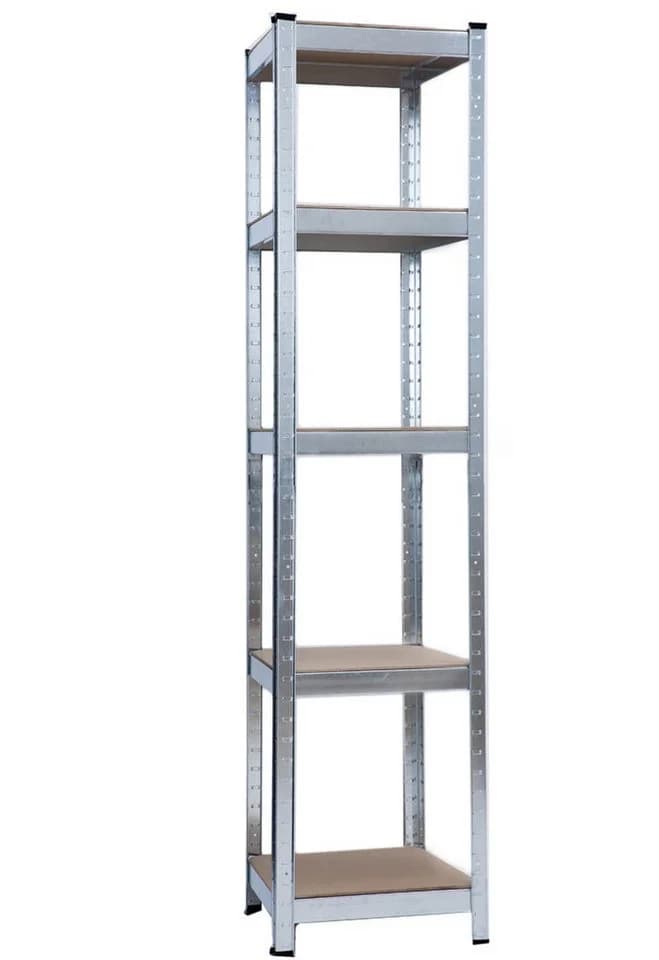 SCHULTE Regalwelt Schwerlastregal 5 MDF-Böden 150 kg Traglast - Bild 2
