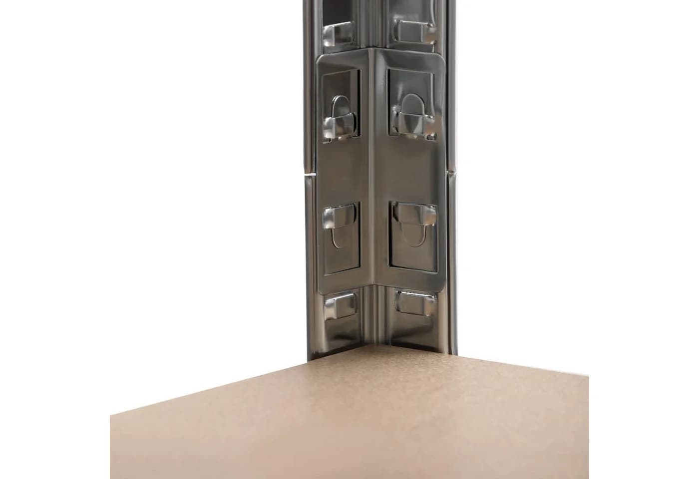 SCHULTE Regalwelt Schwerlastregal 5 MDF-Böden 150 kg Traglast - Bild 4