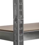 SCHULTE Regalwelt Schwerlastregal Stecksystem 5 MDF Böden verzinkt Bild 1