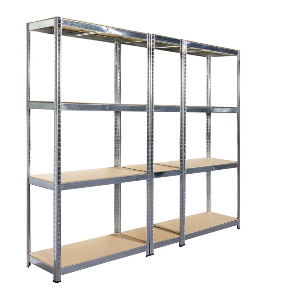 SCHULTE Regalwelt Schwerlastregal Flex Modular Silbern - Bild 2