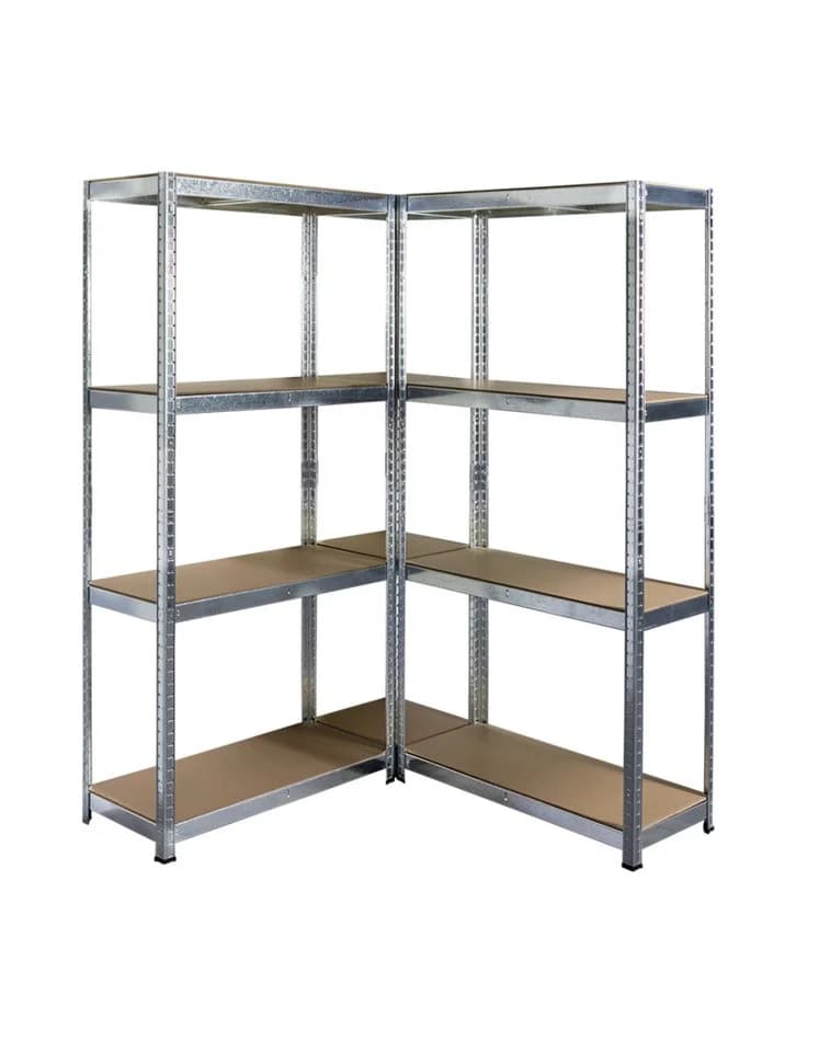 SCHULTE Regalwelt Schwerlastregal Flex Modular Silbern - Bild 3