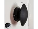 hofstein Wandleuchte »Godo« Schwarz Metall LED Industrial Bild 4