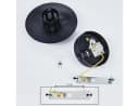 hofstein Wandleuchte »Godo« Schwarz Metall LED Industrial Bild 5