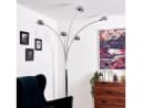 hofstein Stehlampe Suio Chrom Weiß Modern Bild 3