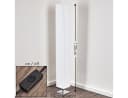 hofstein Stehlampe Aulla Modern Weiß Metall Stoff Bild 1