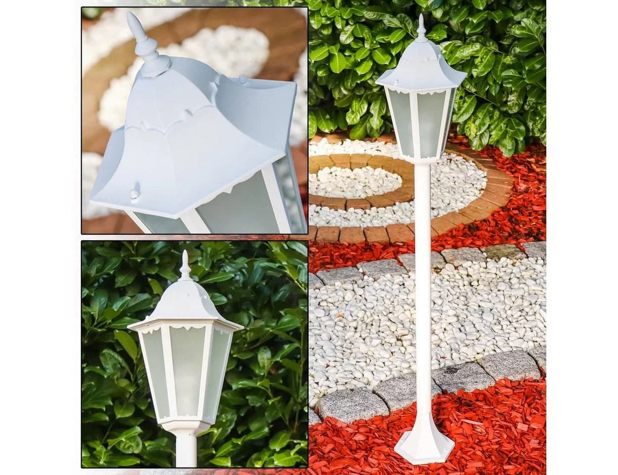 hofstein Außen-Stehlampe Fabiano 120cm E27 IP44