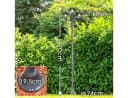 hofstein Außen-Stehlampe »Parco« Kandelaber 3-armig E27 IP44 Schwarz Bild 1