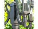 hofstein Außen-Stehlampe »Parco« Kandelaber 3-armig E27 IP44 Schwarz Bild 5