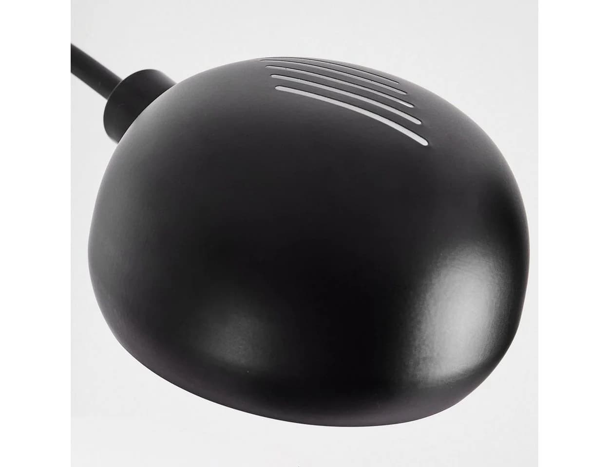 hofstein Stehlampe Suio Marmor Metall Schwarz/Weiß E14 - Bild 4
