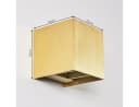 hofstein Wandleuchte Gold Aluminium Modern Dimmbar Bild 4