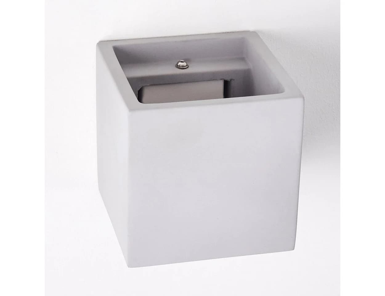 Hofstein Alli Moderne Wandleuchte aus Beton in Grau mit Up & Down-Lichteffekt - Bild 4