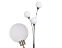 hofstein Stehlampe Lerici 3-flammig Dimmbar Weiß Metall Bild 2
