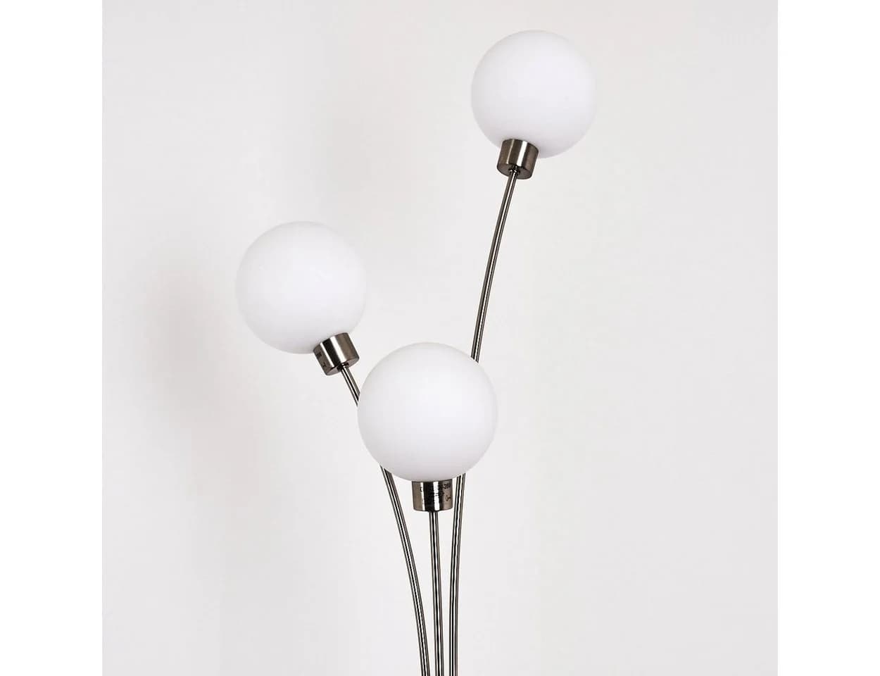 hofstein Stehlampe Lerici 3-flammig Dimmbar Weiß Metall - Bild 5