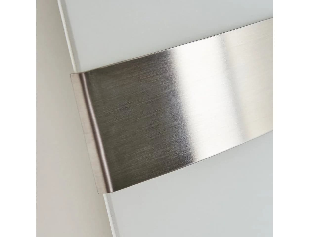 hofstein Wandleuchte Cusighe Glas Metall Chrom Weiß Dimmbar E27 - Bild 3