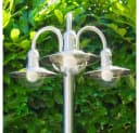hofstein Außen-Stehlampe Verna Edelstahl 200cm Bild 4