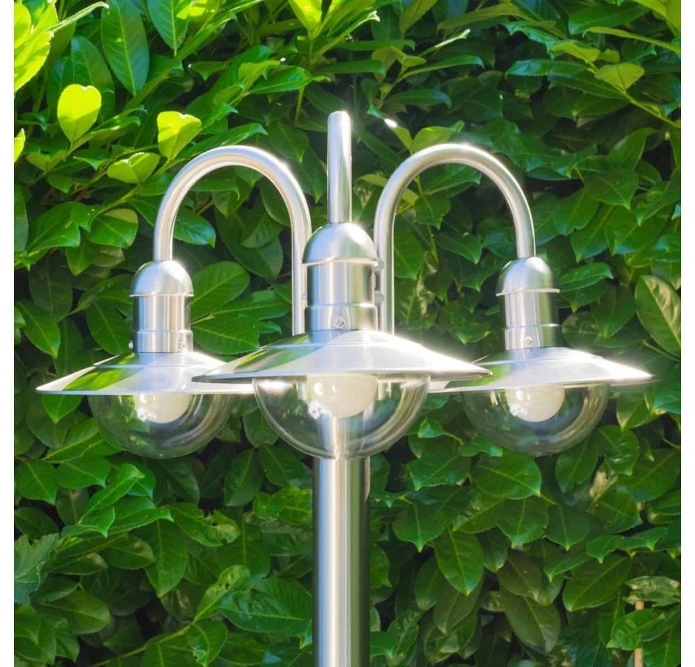 hofstein Außen-Stehlampe Verna Edelstahl 200cm - Bild 5