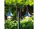 hofstein Außen-Stehlampe Paraolo Schwarz Aluguss E27 Bild 2